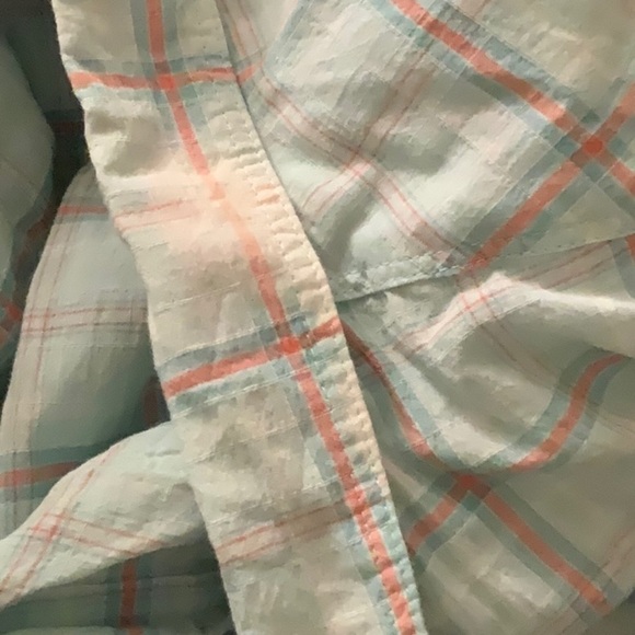 𝅺eddie BAUER light green buttoned down shirt . SZ L - Picture 5 of 5